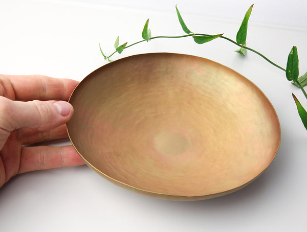 Shallow Brass Bowl