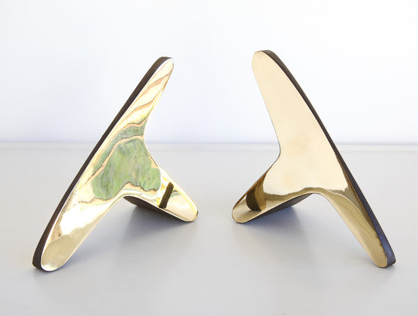 T Polished Bookends
