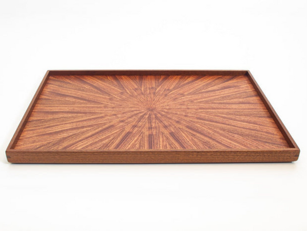 Limited - Rectangle RaysTray Bubinga