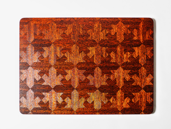 Marquetry Plate Rectangle Urushi