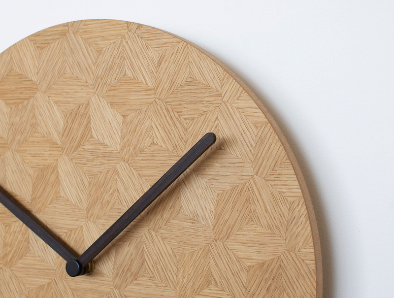 Oak Hoek Clock