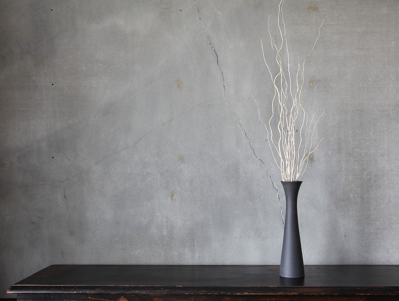 Long Grey Vase