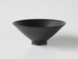 Black Angled Rice Bowl
