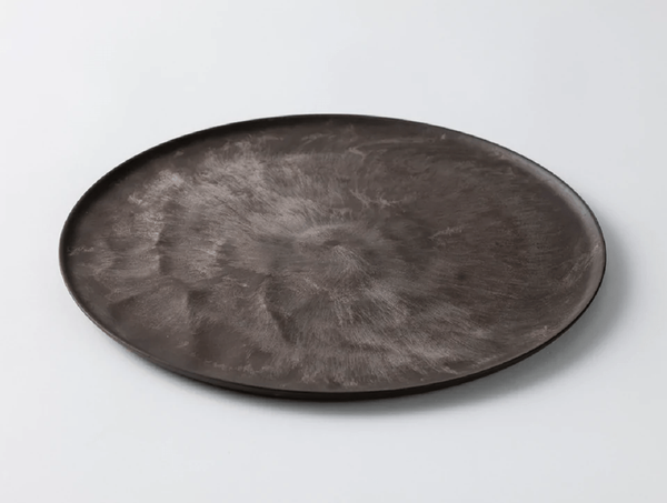 Large Wave Dish Cedar Bark
