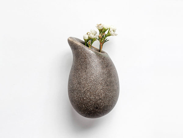Pebble Droplet Wall Vase S