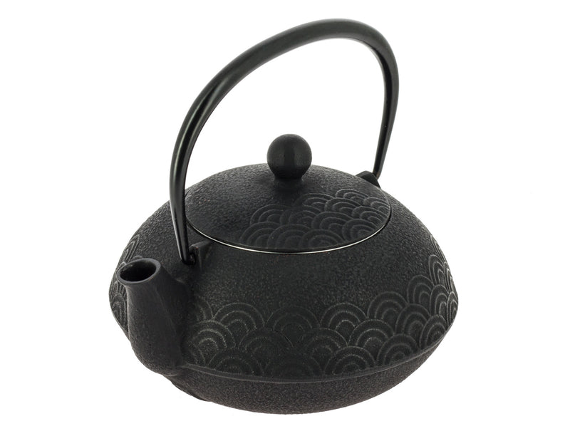 Wave Teapot Black 600ml