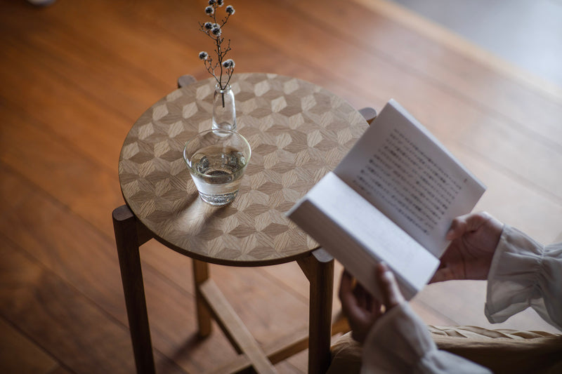 Oak Hoek Side Table
