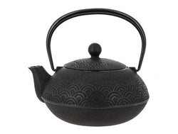 Wave Teapot Black 600ml
