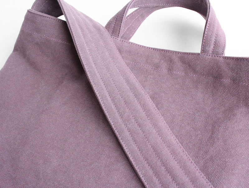 Violet Cloth Shoulder Bag
