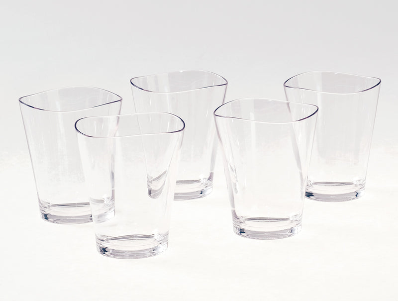 Clear Tumbler Set