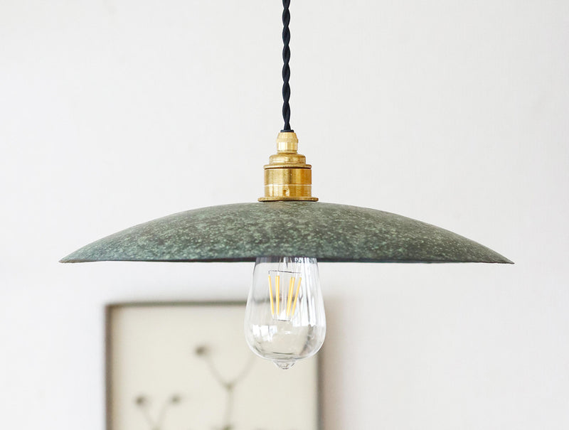 Copper Green Lampshade