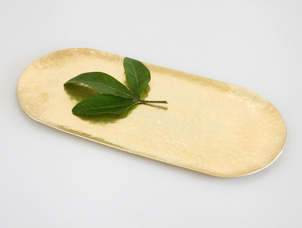 Oval Brass Tray