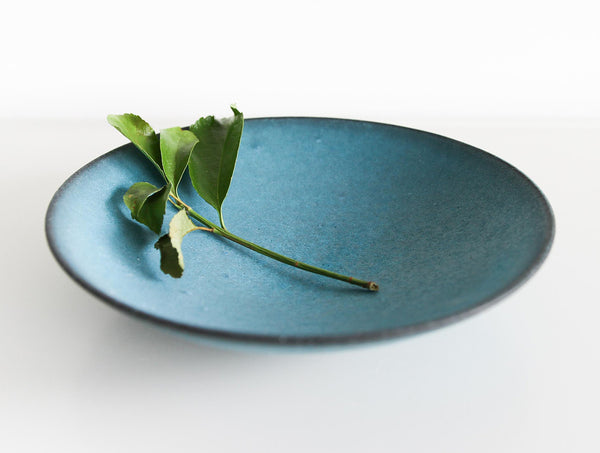 Blue Pigment Wide Bowl