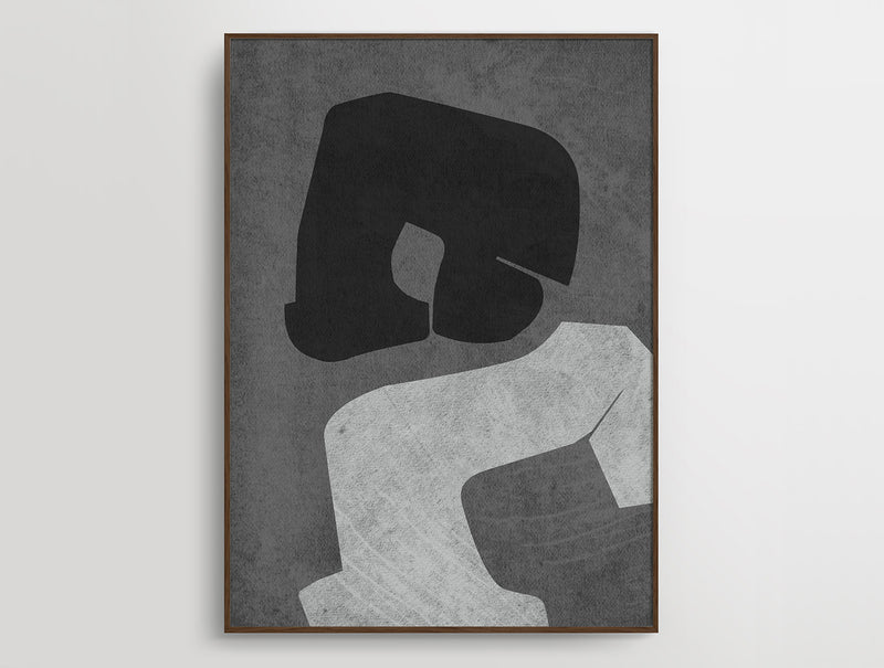 Mono Study 05 Framed