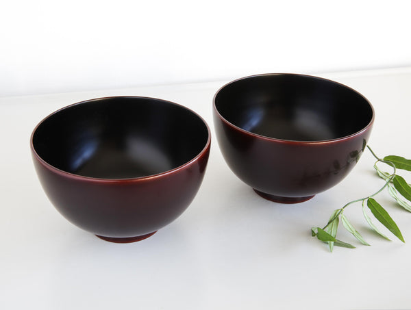 Black Marumi Bowl