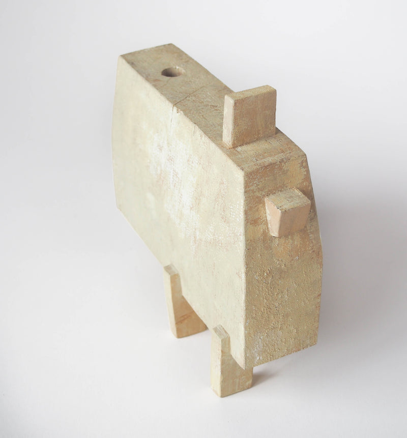 Mountain Brute Wooden Vase