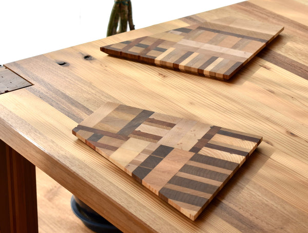 Oblique Wooden Board