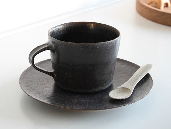Black Coffee Cup