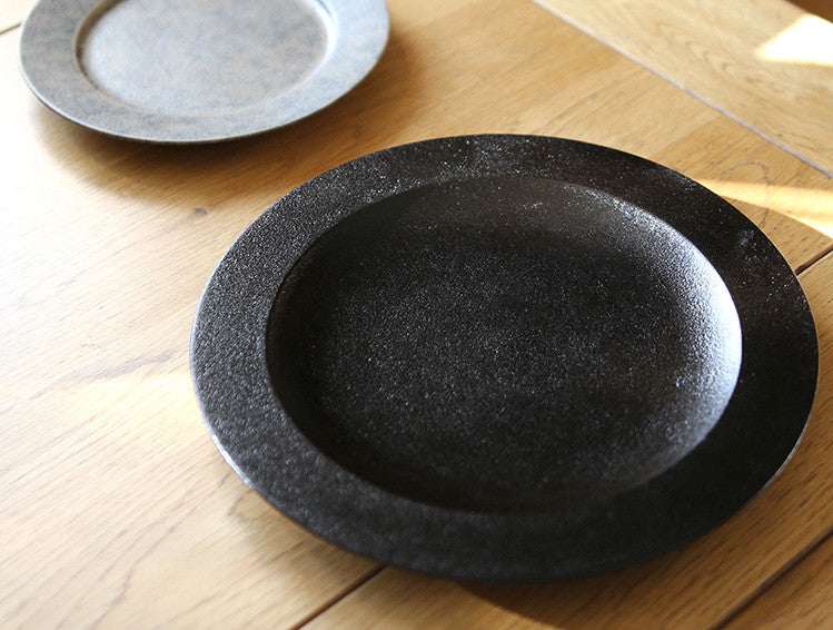 Black Hamon Rim Plate