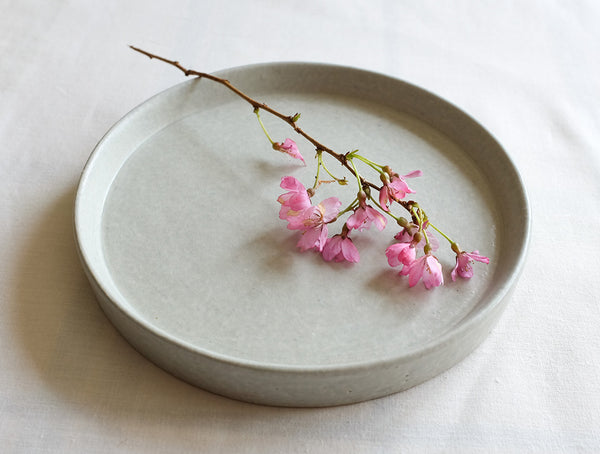 Flat Blue Cake Plate