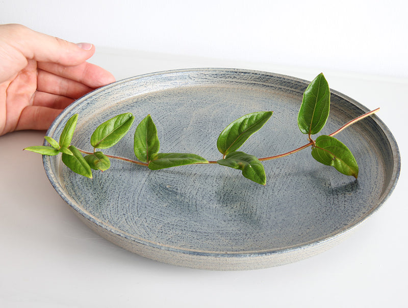White Lacquer Oak Plate