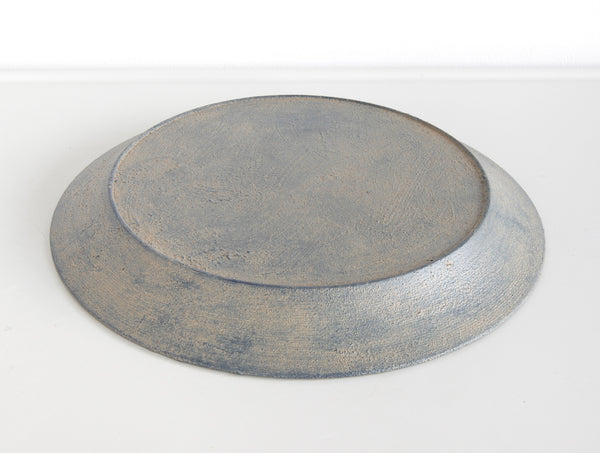 Makiji Blue Round Plate