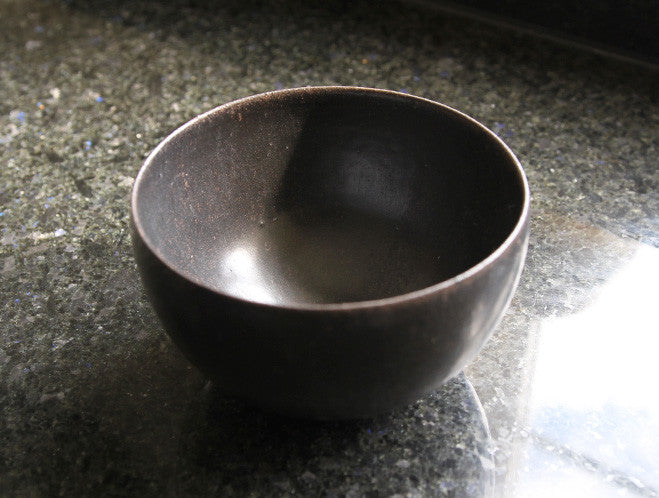 Black Round Bowl