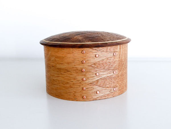 Round Carved Box