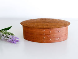 Oval Carved Box