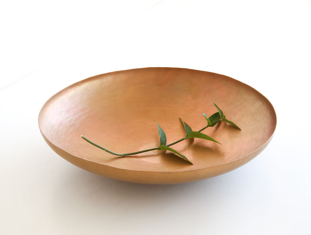 Shallow Brass Bowl OEN