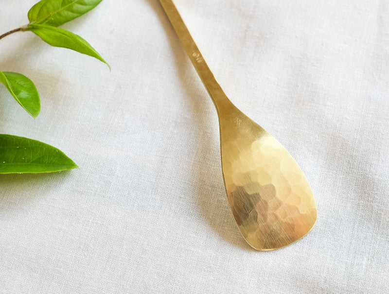 Brass Ice Cream Spoon