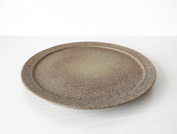 Brown Speckled Plate L (Sample)