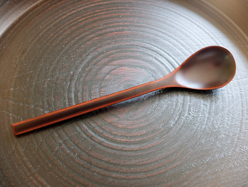 Brown Lacquer Spoon