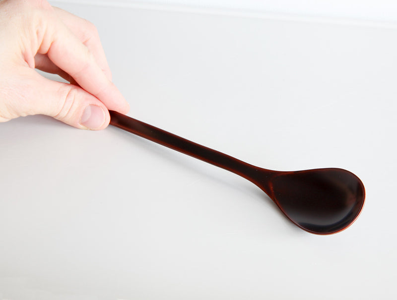 Brown Lacquer Spoon
