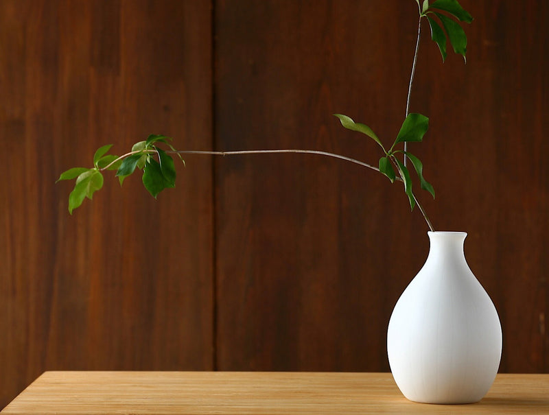 White Porcelain Bud Vase