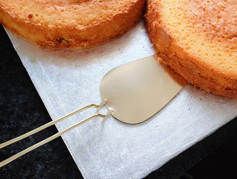 Brass Cake Server