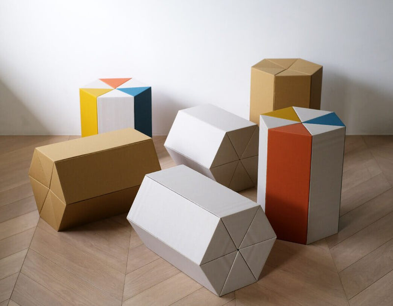 Riki Stool Low White