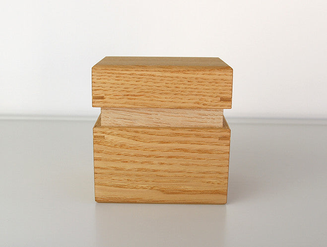 Oak Tea Box S