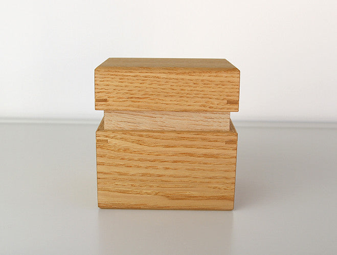 Oak Tea Box S