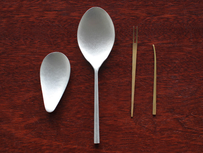 Aluminium Teardrop Spoon