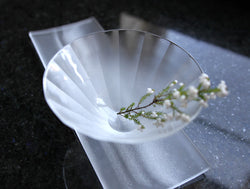 Deep Faceted Bowl