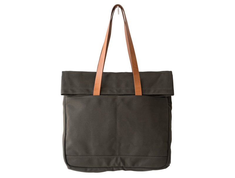 Canvas & Leather Fold Weekender Bag