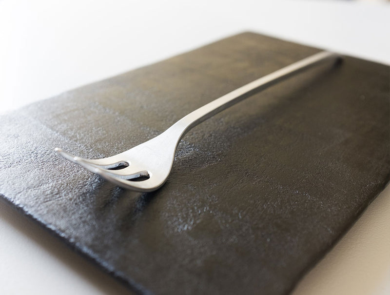 Salad Fork in Aluminium