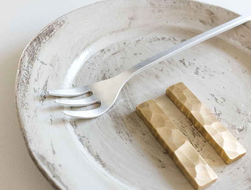 Salad Fork in Aluminium