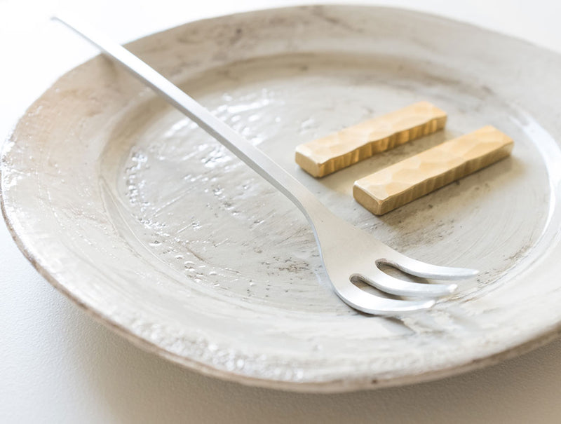 Salad Fork in Aluminium