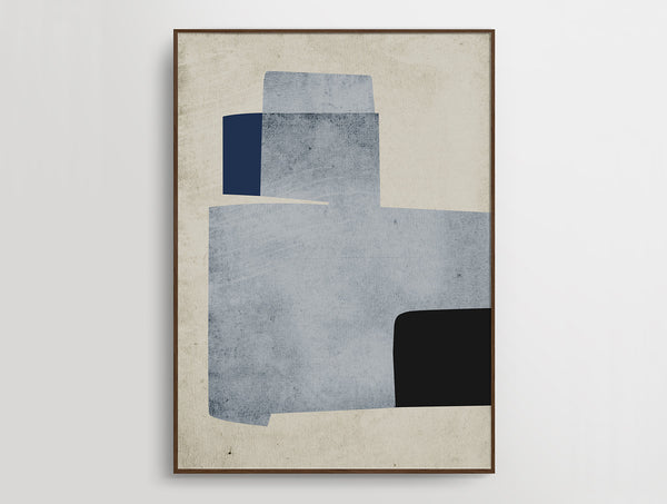 Grey Study Framed