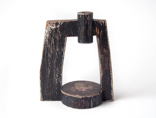 Gatekeeper Wooden Vase