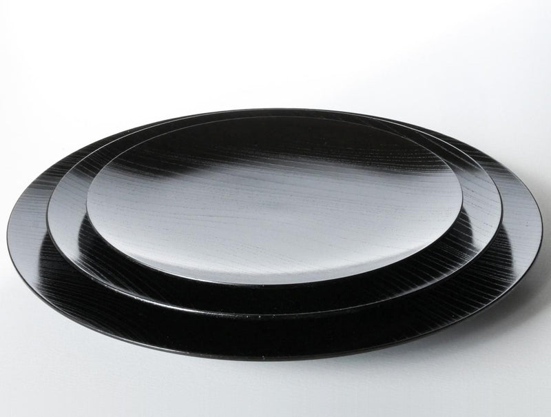 Keyaki Plate Jet Black