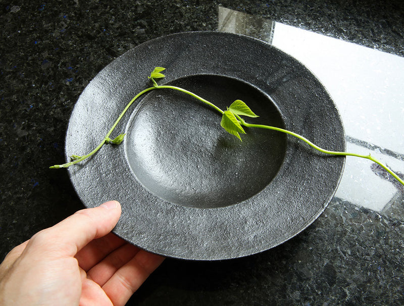 Rustic Black Bowl