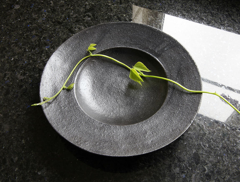 Rustic Black Bowl